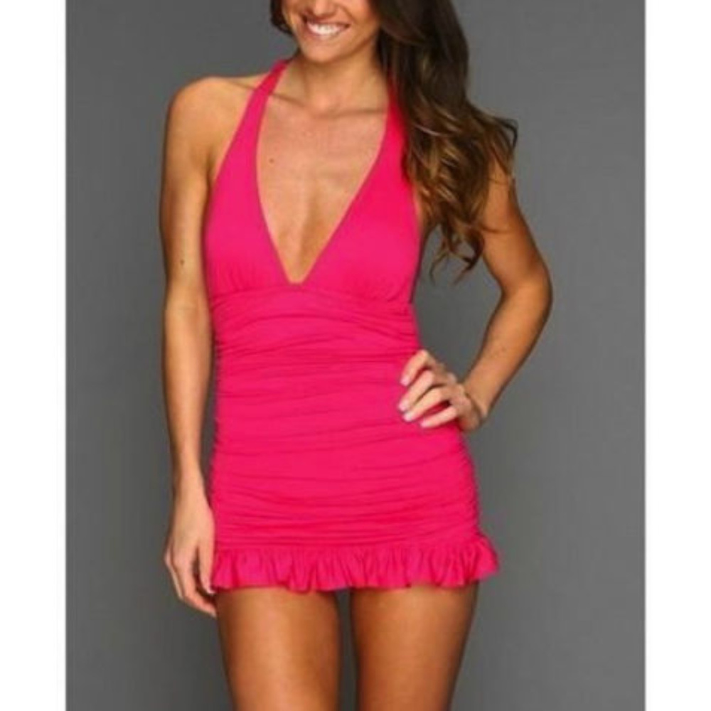 Juicy Couture Salmon/Pink One Piece